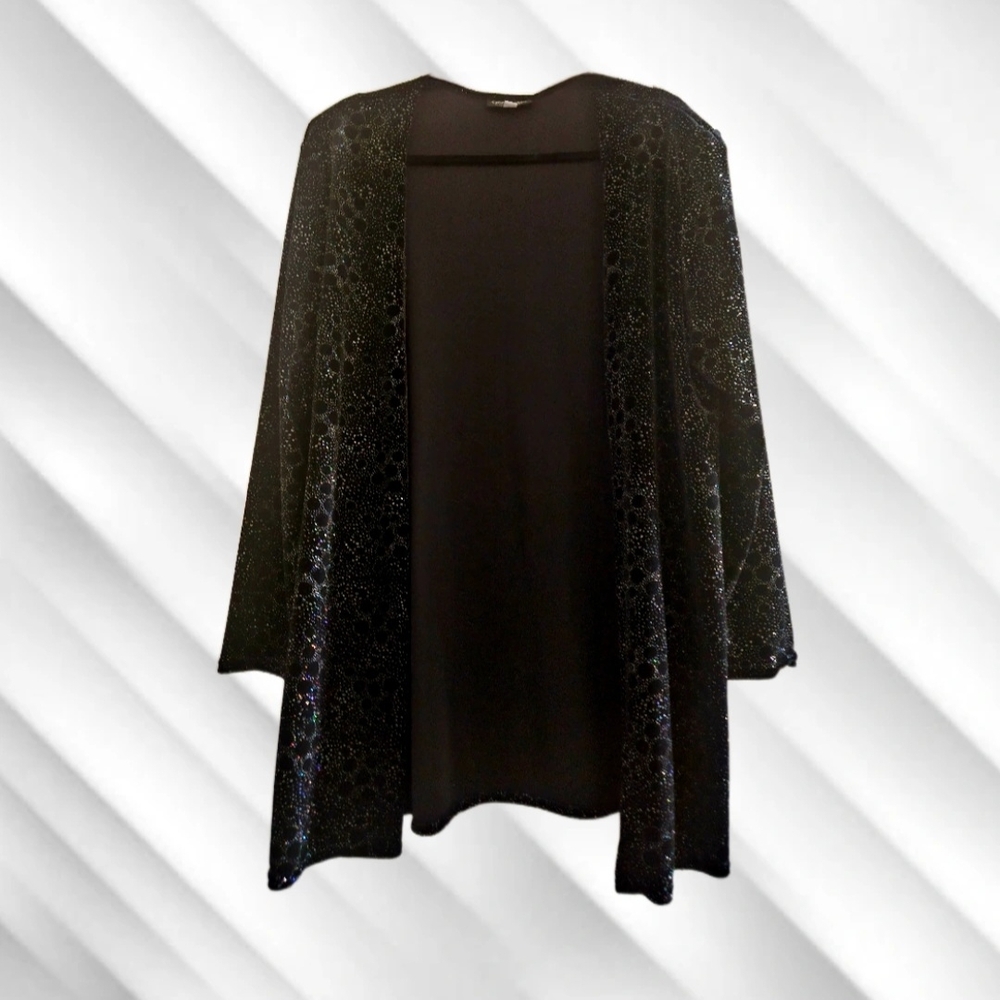 Onyx Nite by Wendye Chaitin Sparkling Black Jacket.